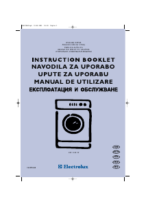 Manual Electrolux EW1248W Mașină de spalat cu uscator