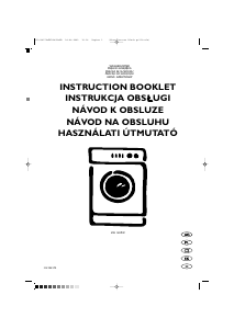 Návod Electrolux EW1289W Práčka so sušičkou