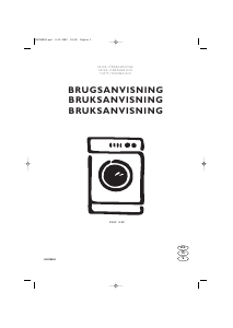 Bruksanvisning Electrolux EWW1400 Kombimaskin vask-tørk