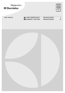 Bruksanvisning Electrolux EWW148540W Kombimaskin vask-tørk