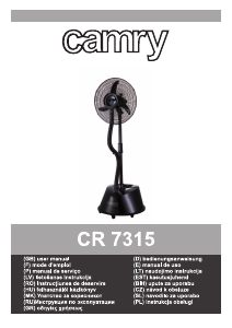 Manual de uso Camry CR 7315 Ventilador