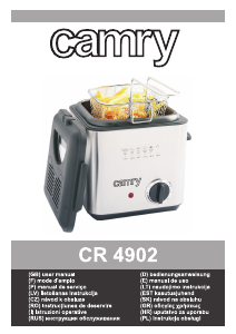 Manual Camry CR 4902 Friteuză