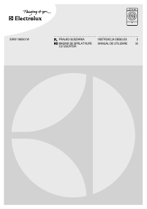 Manual Electrolux EWW168543W Mașină de spalat cu uscator