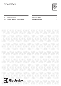 Manual Electrolux EWW1685SWD Mașină de spalat cu uscator