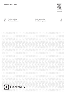 Priročnik Electrolux EWW1697SWD Pralno-sušilni stroj