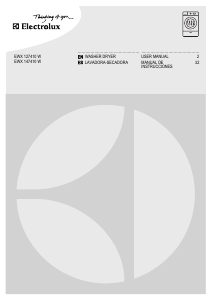 Manual de uso Electrolux EWX147410W Lavasecadora