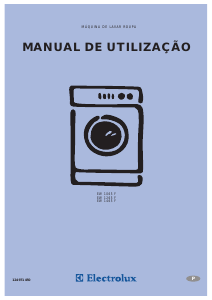 Manual Electrolux EW1065F Máquina de lavar roupa