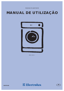 Manual Electrolux EW1231I Máquina de lavar roupa
