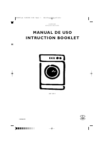 Manual de uso Electrolux EW1233I Lavadora