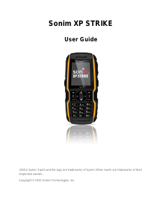 Manual Sonim XP Strike Mobile Phone