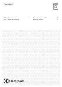 Manual Electrolux EW6S426W Mașină de spălat