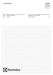 Manuál Electrolux EW6S426WI Pračka