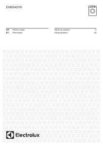 Priručnik Electrolux EW6S427W Stroj za pranje rublja