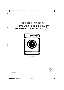 Manual Electrolux EW757F Máquina de lavar roupa