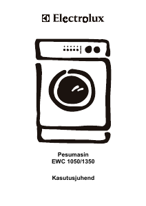 Kasutusjuhend Electrolux EWC1350 Pesumasin