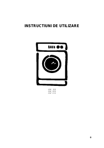 Manual Electrolux EWF1030 Mașină de spălat