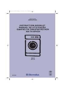 Manual Electrolux EWF1034 Máquina de lavar roupa