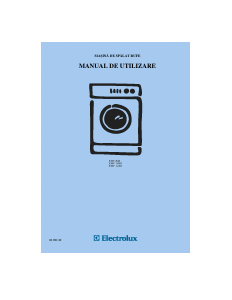 Manual Electrolux EWF1040 Mașină de spălat