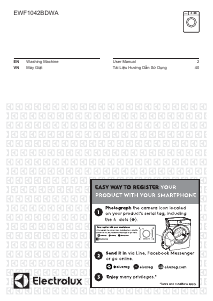 Hướng dẫn sử dụng Electrolux EWF1042BDWA Máy giặt