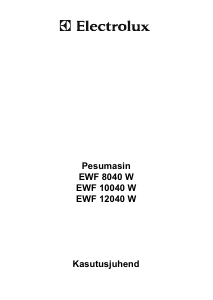 Kasutusjuhend Electrolux EWF12040W Pesumasin