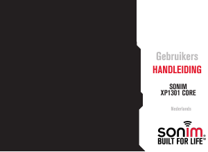 Handleiding Sonim XP1301 Core NFC Mobiele telefoon