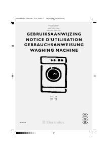 Manual Electrolux EWF1220 Washing Machine