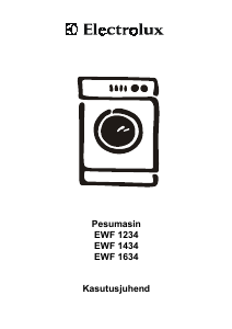 Kasutusjuhend Electrolux EWF1234 Pesumasin
