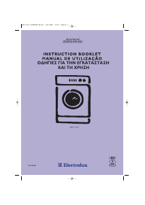 Manual Electrolux EWF1245 Máquina de lavar roupa