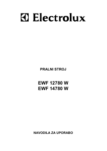 Priročnik Electrolux EWF12470W Pralni stroj