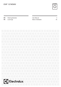 Mode d’emploi Electrolux EWF1274EMW Lave-linge