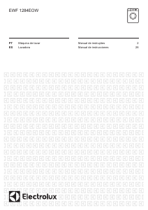 Manual de uso Electrolux EWF1284EOW Lavadora