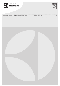 Manual de uso Electrolux EWF1286GDW Lavadora