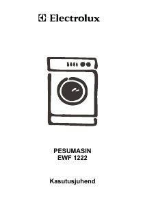 Kasutusjuhend Electrolux EWF1422 Pesumasin