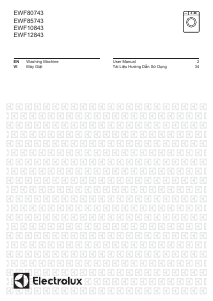 Hướng dẫn sử dụng Electrolux EWF85743 Máy giặt