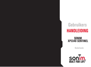 Handleiding Sonim XP3340 Sentinel Mobiele telefoon