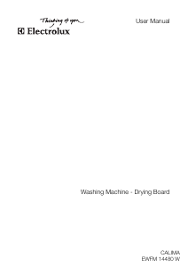 Manual Electrolux EWFM14480W Washing Machine