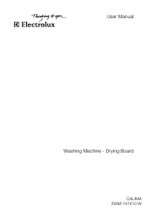 Manual Electrolux EWM147410W Washing Machine
