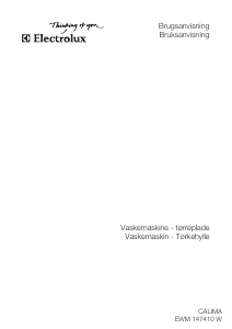 Bruksanvisning Electrolux EWM147410W Vaskemaskin