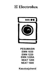 Kasutusjuhend Electrolux EWN1220A Pesumasin