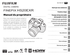Bedienungsanleitung Fujifilm FinePix HS20EXR Digitalkamera