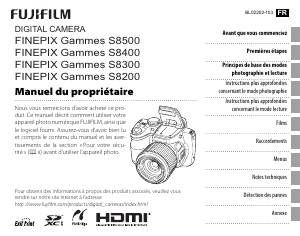 Mode d’emploi Fujifilm FinePix S8200 Appareil photo numérique