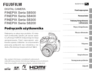 Instrukcja Fujifilm FinePix S8200 Aparat cyfrowy