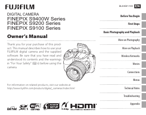 Manual Fujifilm FinePix S9400W Digital Camera
