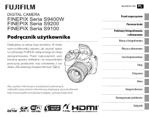 Instrukcja Fujifilm FinePix S9400W Aparat cyfrowy