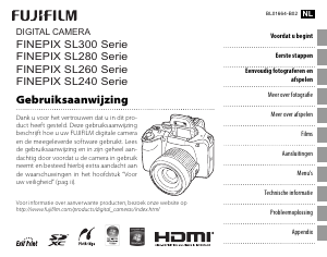 Handleiding Fujifilm FinePix SL300 Digitale camera