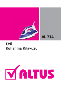 Kullanım kılavuzu Altus AL 714 Ütü