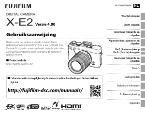 Handleiding Fujifilm X-E2S Digitale camera