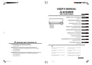 Manuale Mitsubishi SRK20ZM-S Condizionatore d’aria