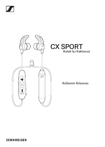 Kullanım kılavuzu Sennheiser CX Sport Kulaklık
