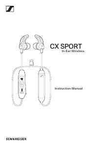 Manual Sennheiser CX Sport Headphone